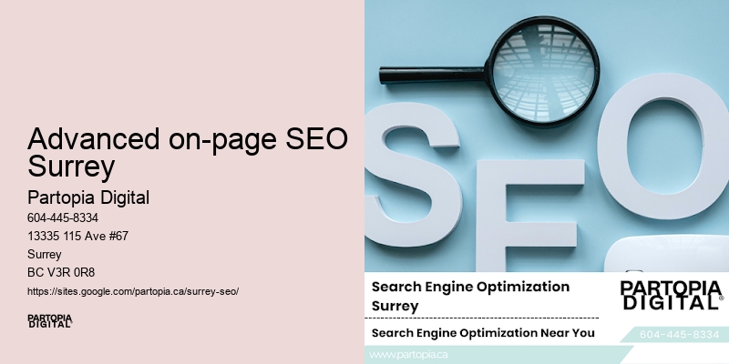 Reliable SEO consultants Advanced on-page SEO Surrey