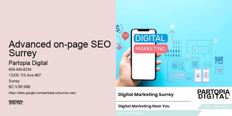 Advanced on-page SEO Surrey SEO ROI