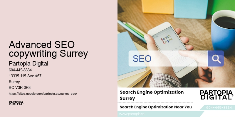 SEO optimization Advanced SEO copywriting Surrey Canada