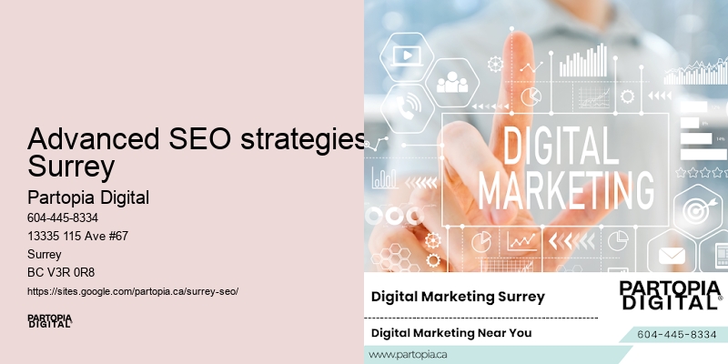 SEO keywords Advanced SEO strategies Surrey