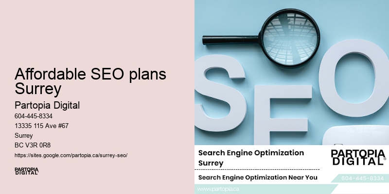 Affordable local SEO Affordable SEO plans Surrey
