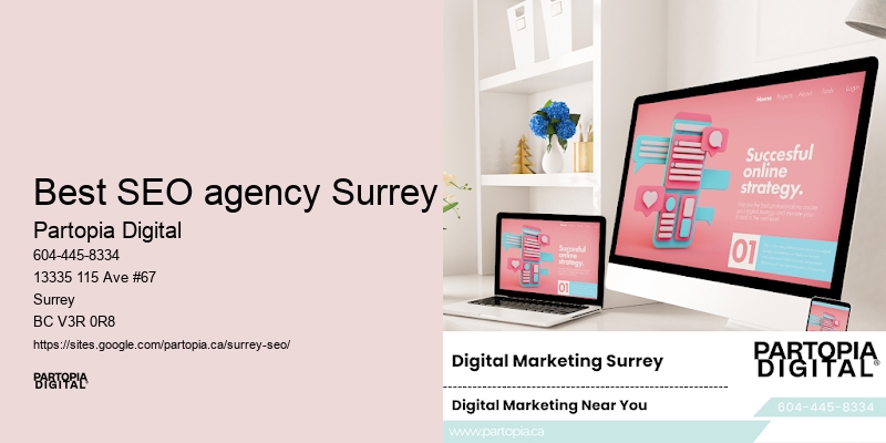 Comprehensive Best SEO agency Surrey digital marketing agency