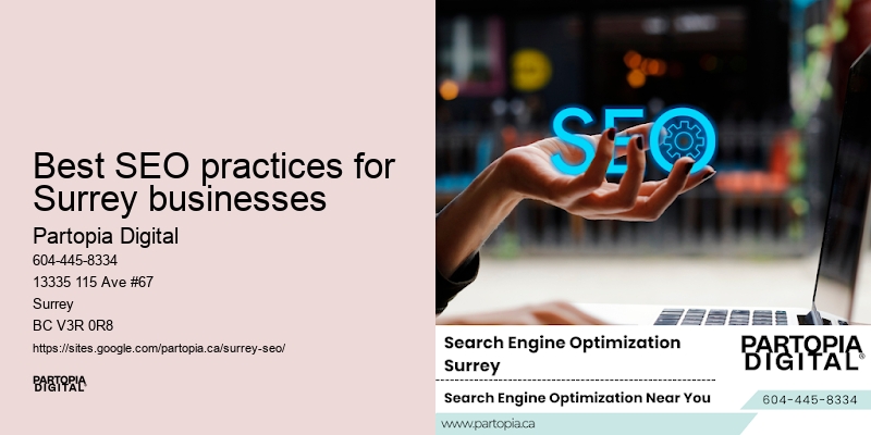 Local SEO Marketing Agency Best SEO practices for Surrey businesses