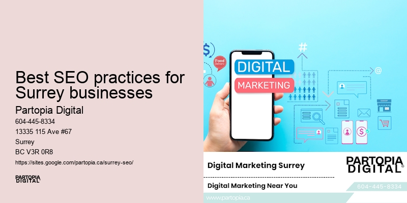 SEO tactics Best SEO practices for Surrey businesses