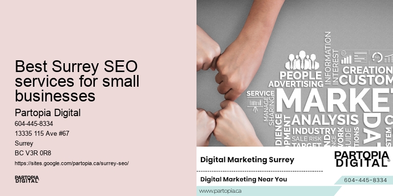 Best Surrey SEO services for small businesses search engine optimization