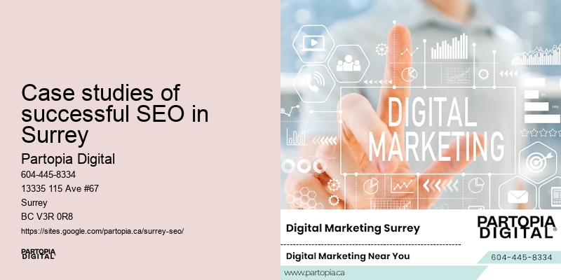 SEO maintenance Case studies of successful SEO in Surrey