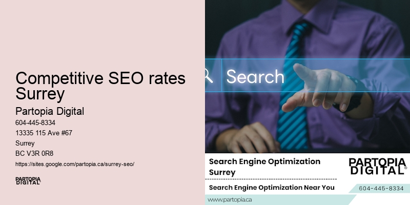 Competitive SEO rates Surrey SEO image optimization