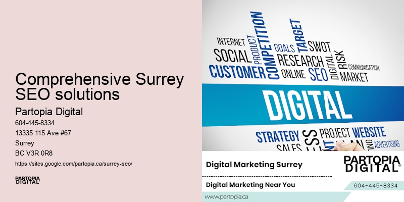 Local SEO marketing Comprehensive Surrey SEO solutions