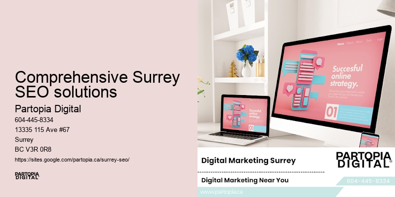 Comprehensive Surrey SEO solutions digital marketing agency