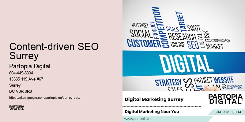 SEO and PPC Content-driven SEO Surrey