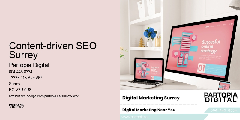 Content-driven SEO Surrey SEO future trends