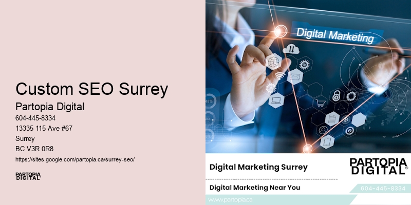 Custom SEO Surrey SEO growth