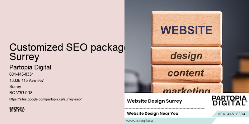 Local SEO agency Customized SEO packages Surrey