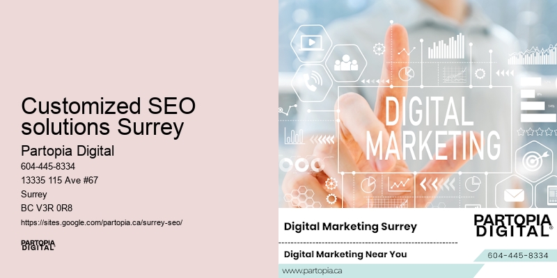 Effective SEO strategies for Customized SEO solutions Surrey businesses