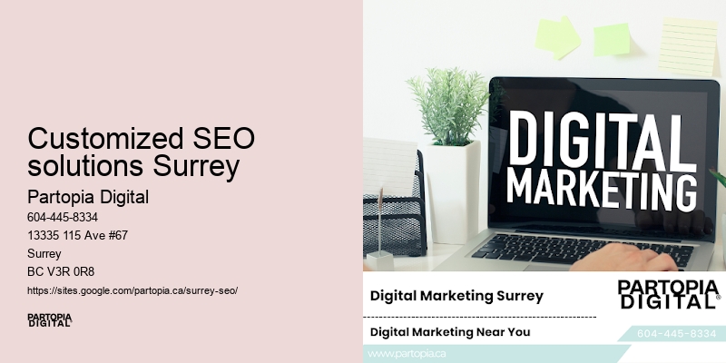 Customized SEO solutions Surrey SEO execution plan
