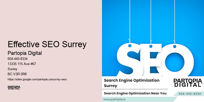 Effective SEO Surrey SEO for local search