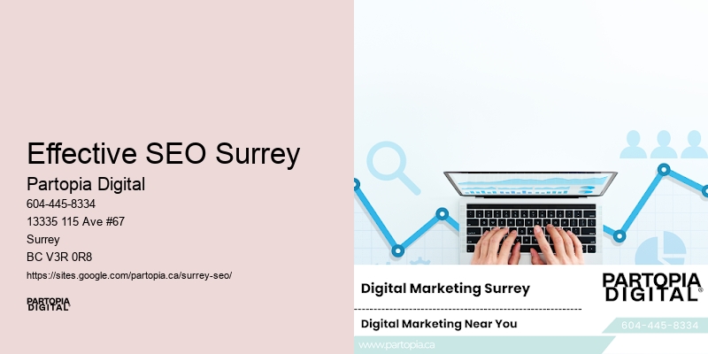Effective SEO Surrey SEO web development
