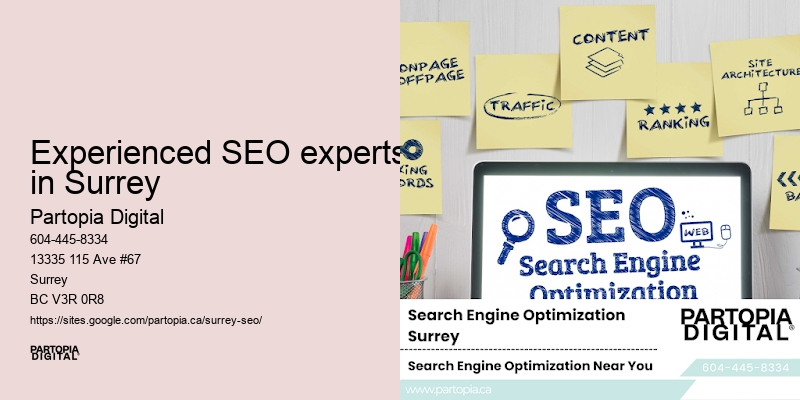 Experienced SEO experts in Surrey SEO service provider