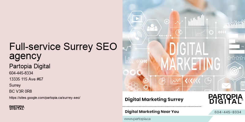 Local SEO Full-service Surrey SEO agency