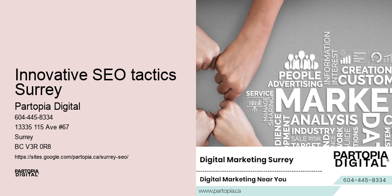 SEO for startups Innovative SEO tactics Surrey