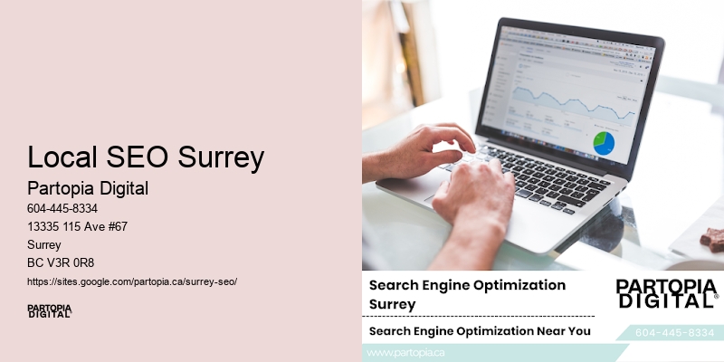 Outsourced SEO services Local SEO Surrey