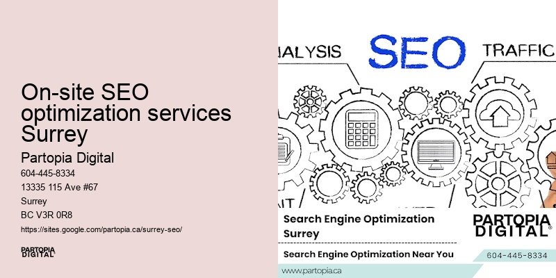 Experienced SEO Experts On-site SEO optimization services Surrey