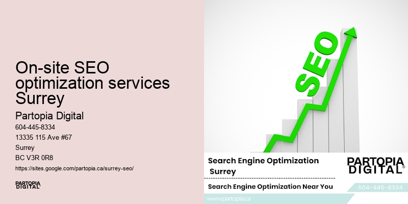 SEO lead generation On-site SEO optimization services Surrey