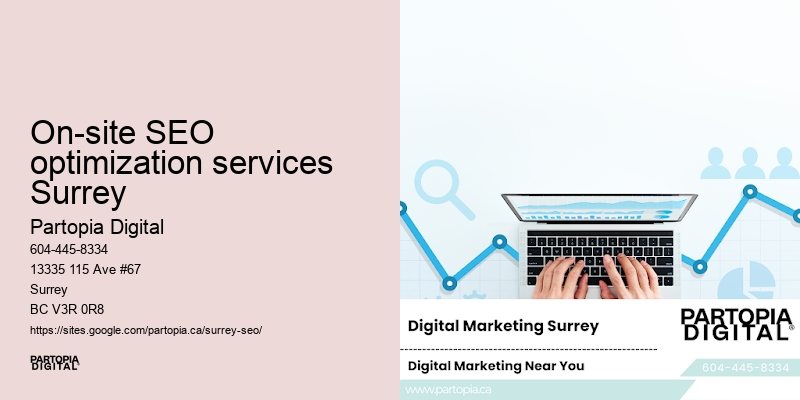 Top SEO Marketing Services On-site SEO optimization services Surrey