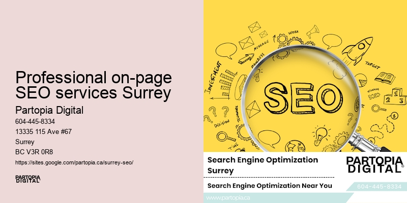 SEO trends Professional on-page SEO services Surrey