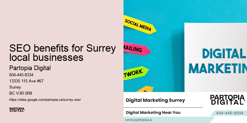 SEO benefits for Surrey local businesses SEO professionals