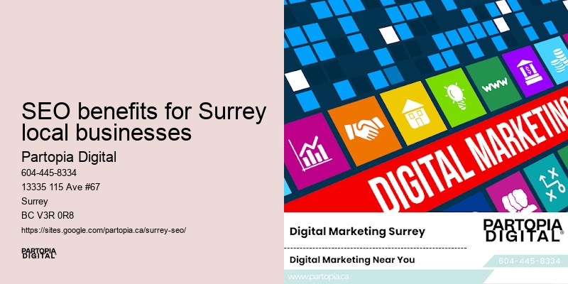 Local SEO solutions SEO benefits for Surrey local businesses