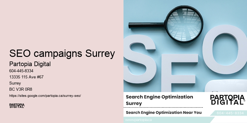SEO campaigns Surrey SEO Outcomes