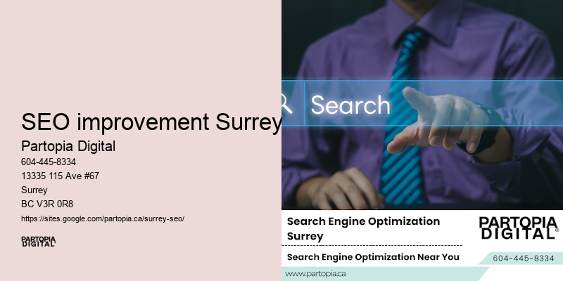 SEO improvement Surrey SEO growth strategies