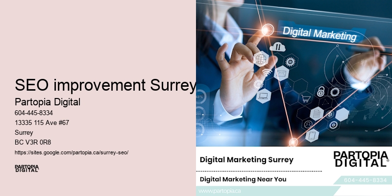 Customized SEO solutions SEO improvement Surrey