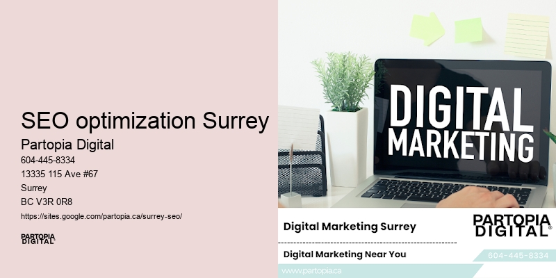 SEO optimization Surrey SEO best practices