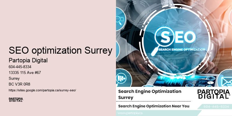 SEO strategies for SEO optimization Surrey businesses