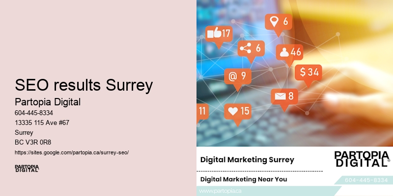 SEO results Surrey SEO for eCommerce growth