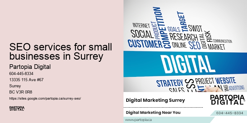 SEO services for small businesses in Surrey SEO improvement strategies