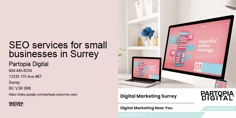 SEO services for small businesses in Surrey SEO professional services