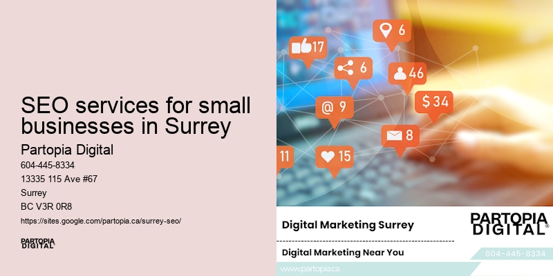 SEO services for small businesses in Surrey SEO experts