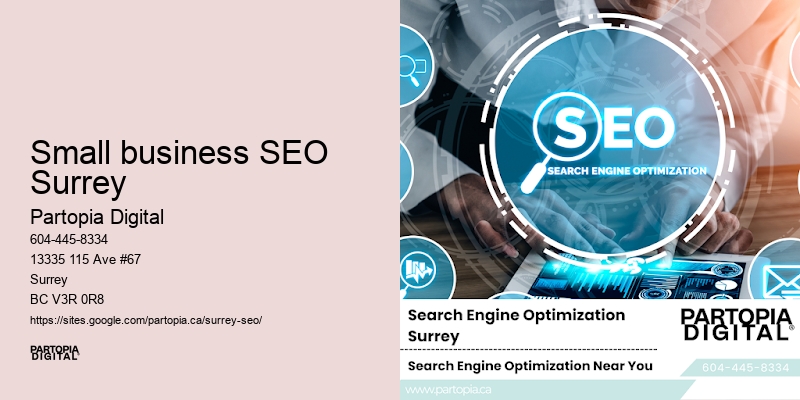 Small business SEO Surrey SEO cost-effective solutions