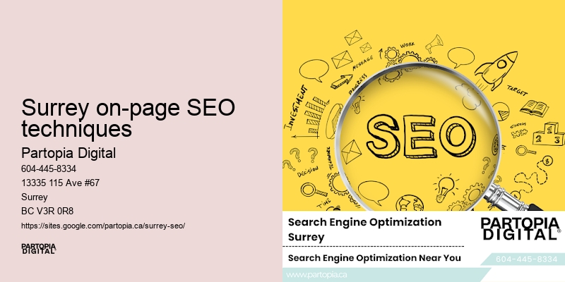 Small business SEO Surrey on-page SEO techniques BC