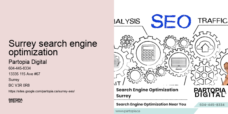 Surrey search engine optimization SEO guide