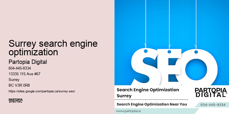 SEO services for startups Surrey search engine optimization