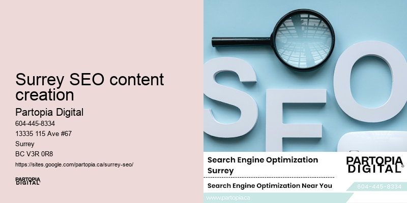 SEO campaigns Surrey SEO content creation