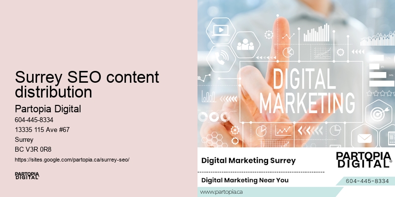 Affordable SEO Surrey SEO content distribution BC