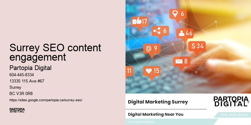 SEO professionals Surrey SEO content engagement