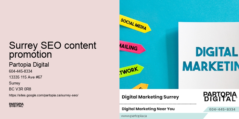 Tailored SEO solutions Surrey SEO content promotion