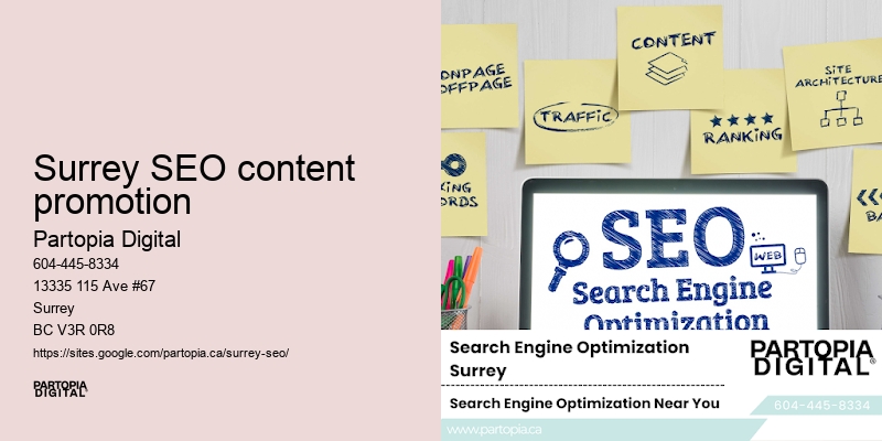 Surrey SEO content promotion Local SEO Optimization