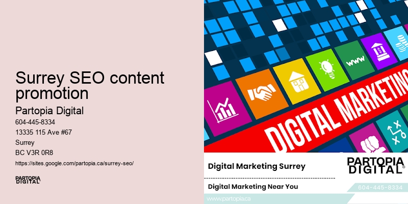 Surrey SEO content promotion SEO keyword optimization